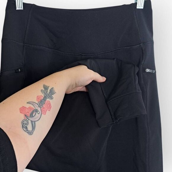 T by Talbots Women's Hybrid Fleeceback Jogger size Small Black - Picture 5 of 8